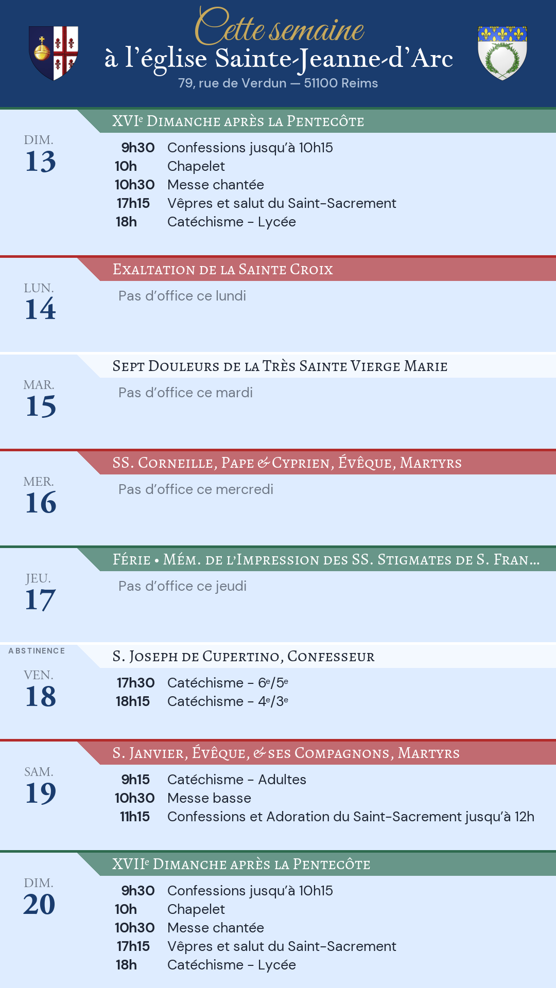 Cette semaine