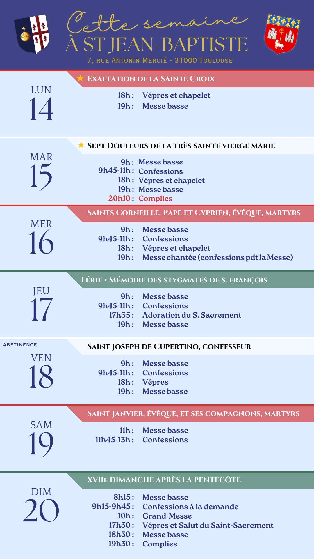 Cette semaine